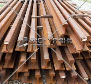 Рельсы КР-120 в Твери